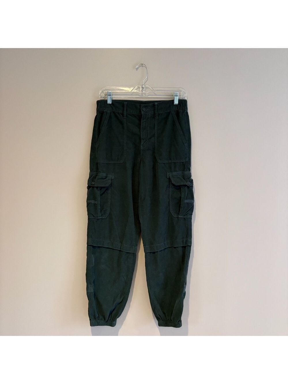American Eagle Dark Green Corduroy Baggy Jogger